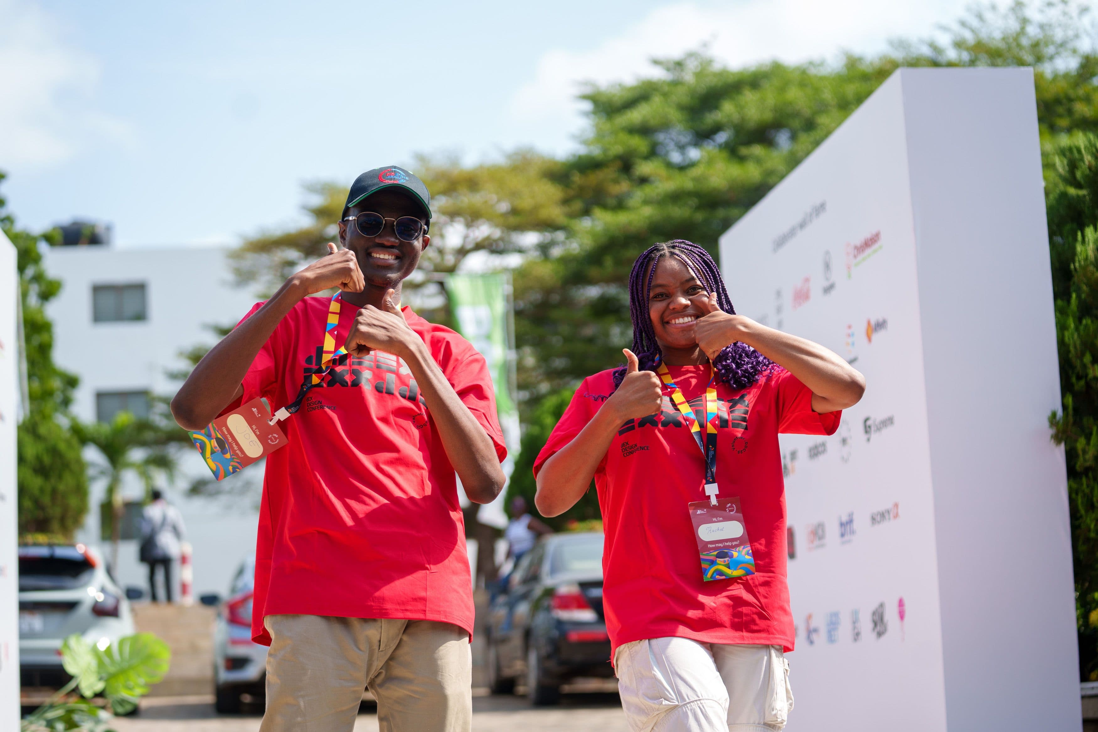 Young creatives at a dEX Ghana event